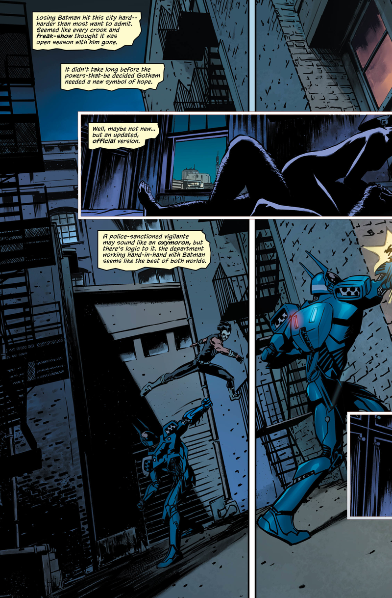 Illustration for article titled Exclusive DC preview: A new Batman patrols Gotham in Detective Comics #41